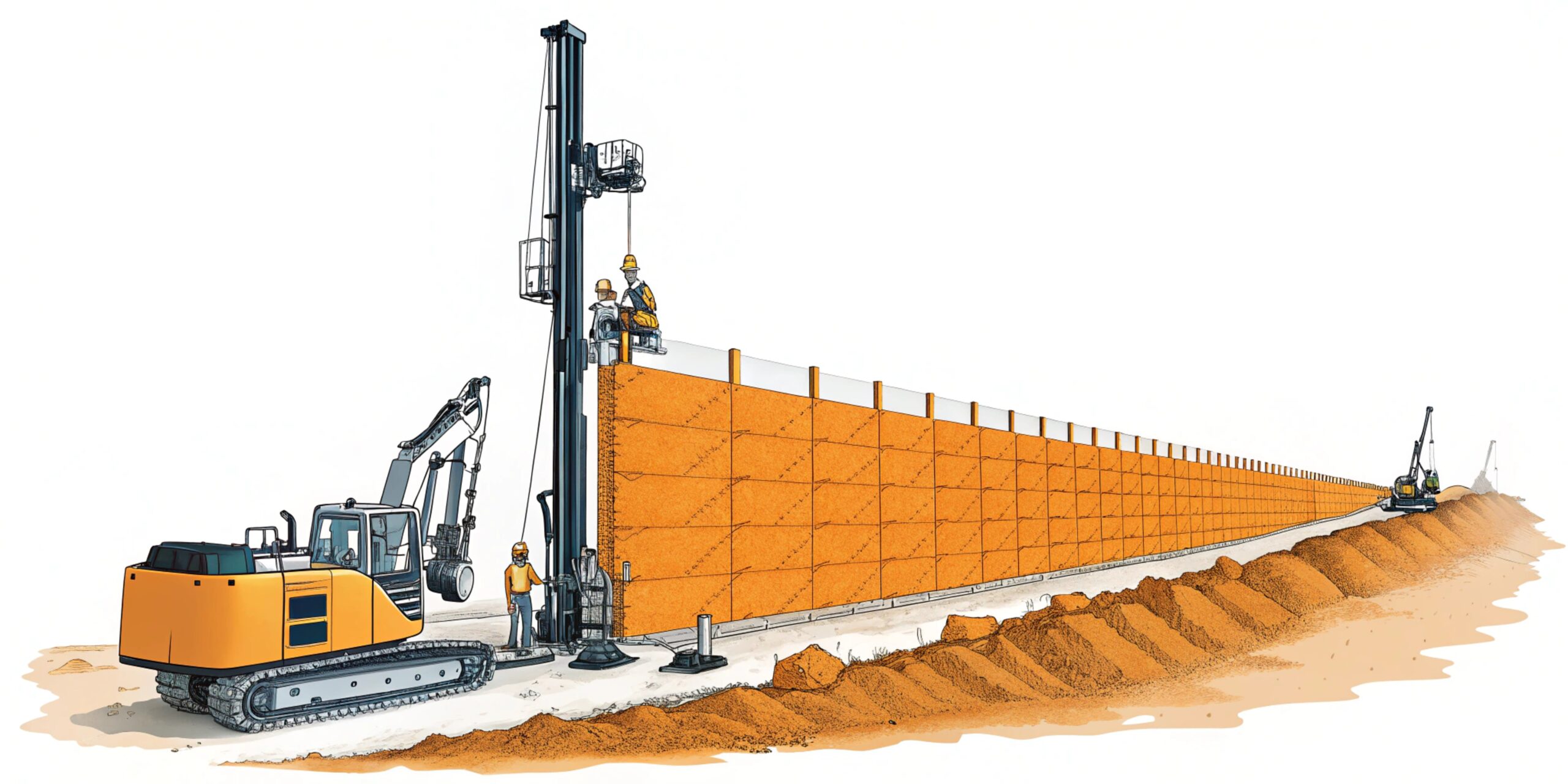 shoring systems for deep excavation