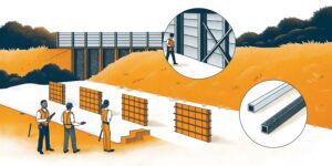soldier pile and lagging wall design