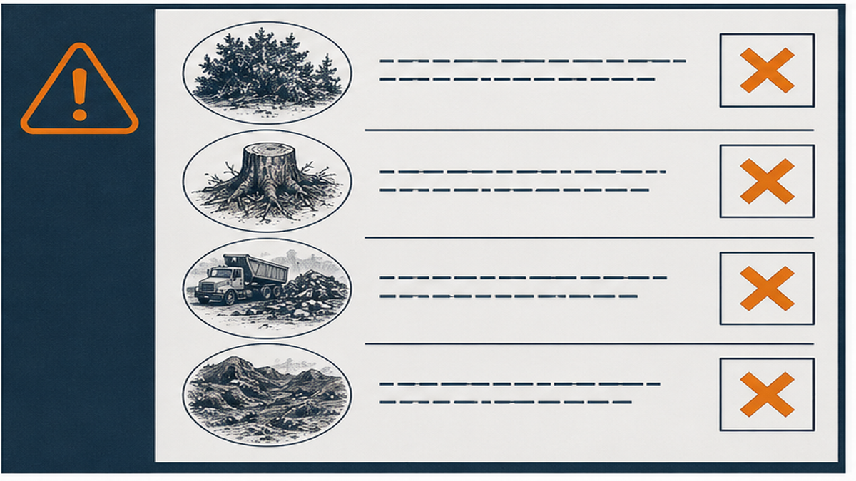 Risks of accepting the lowest debris removal bid