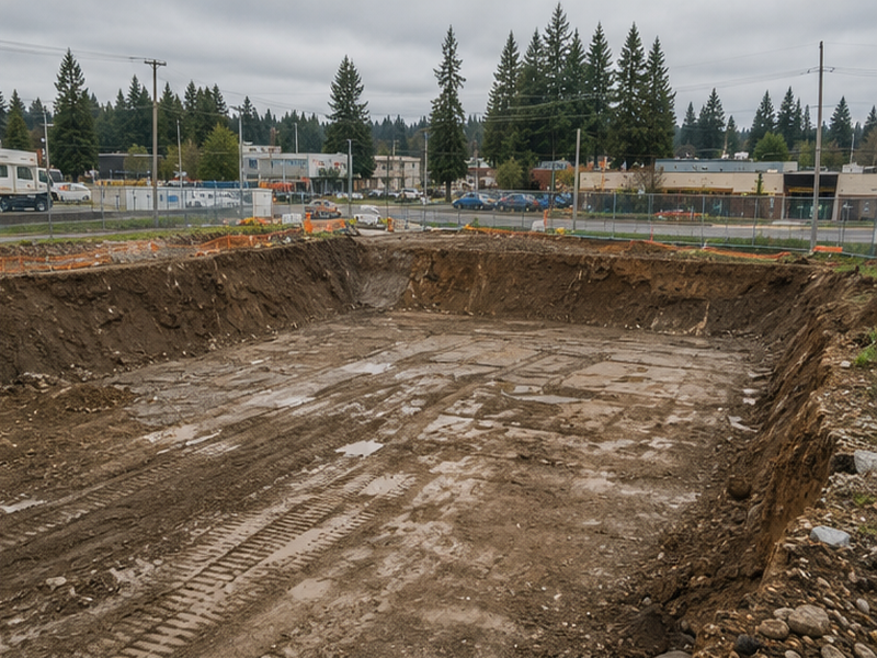 Demolition & Soil Removal in Federal Way — Bedding & pipe
