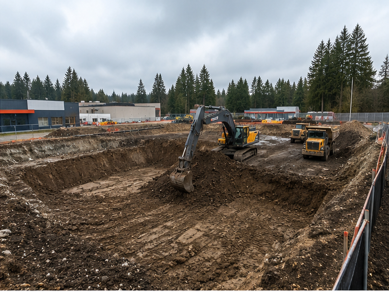 Demolition & Soil Removal in Federal Way — Bulk excavation