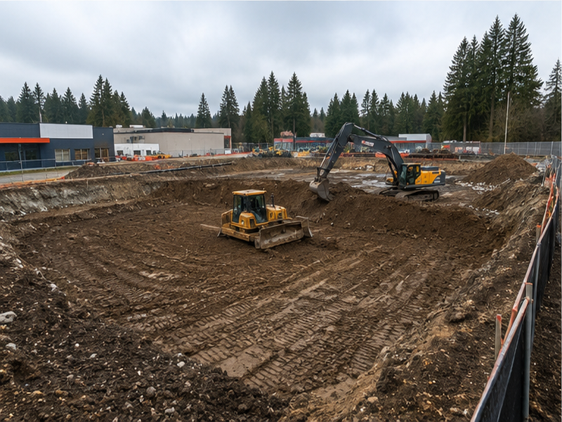 Demolition & Soil Removal in Federal Way — Compaction & subgrade