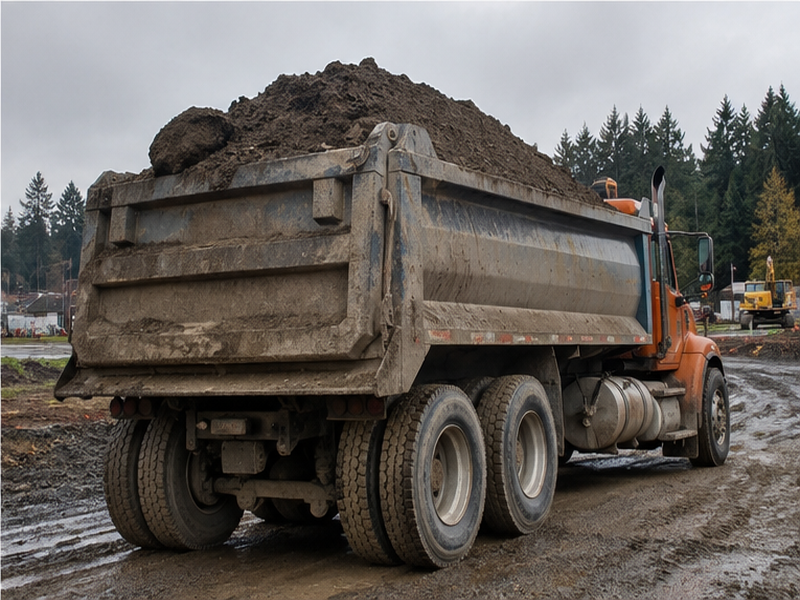Demolition & Soil Removal in Federal Way — Haul & spoil detail