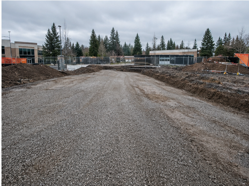 Commercial Stormwater Drainage in Federal Way — Surface restore