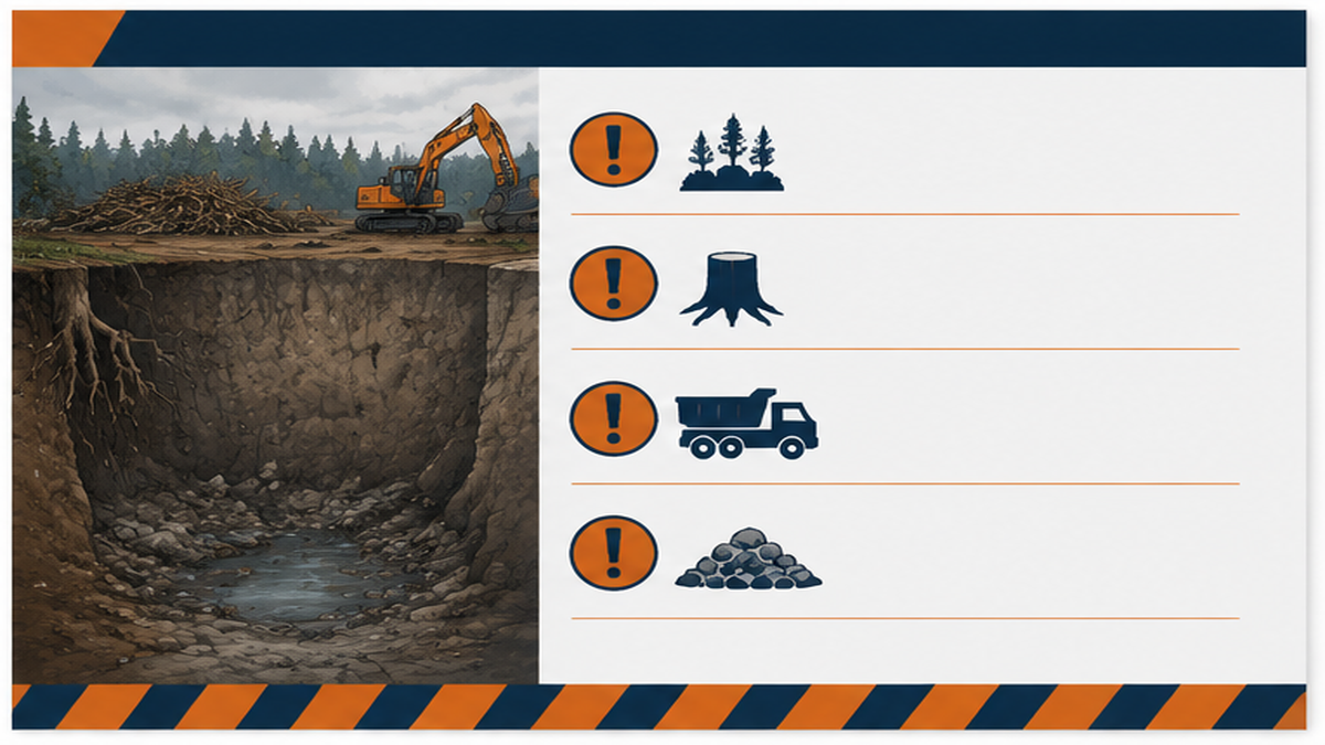 The Danger of Lowball Dirt Work Bids — how much does it cost to install drainage system