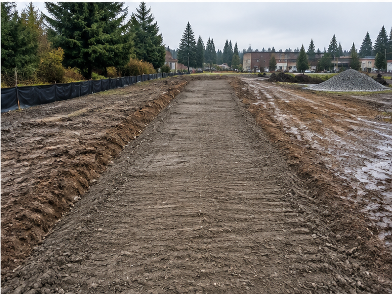 Commercial Stormwater Drainage in Federal Way — proof detail