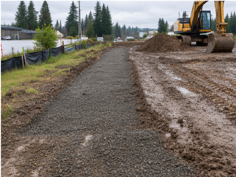 Commercial Stormwater Drainage in Federal Way — proof detail