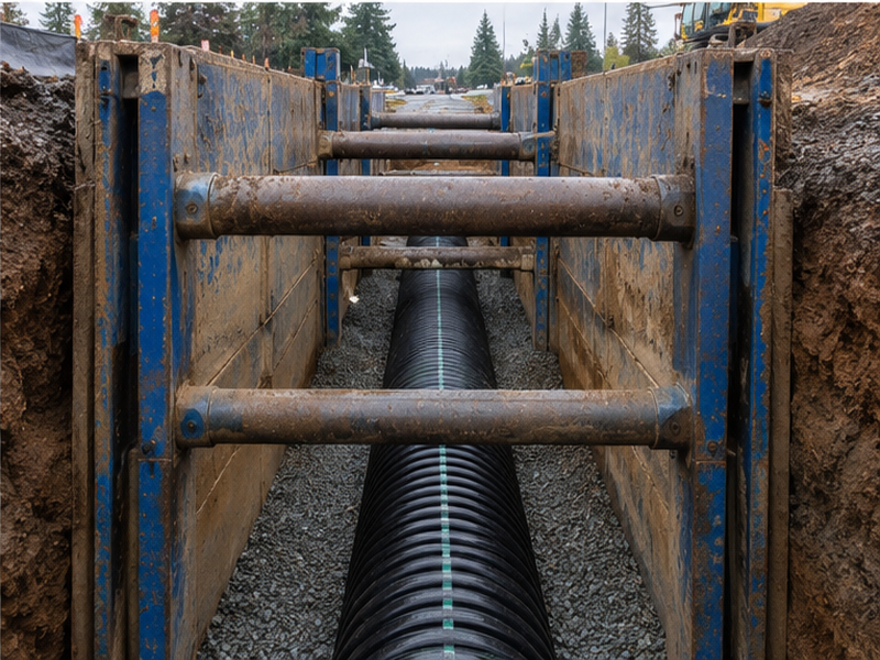Commercial Stormwater Drainage in Federal Way — proof detail