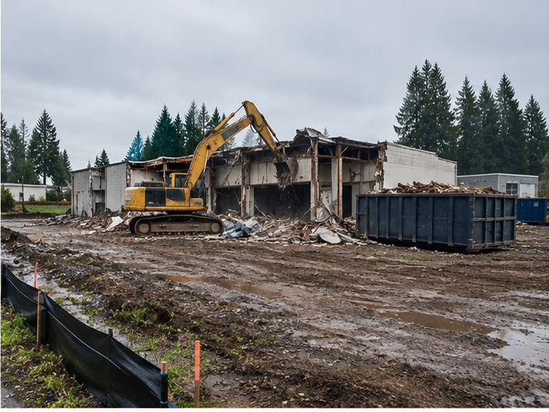 Demolition & Soil Removal in Federal Way — Bulk excavation