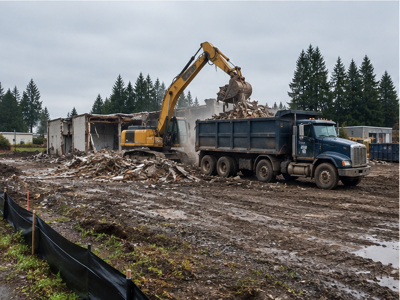 Demolition & Soil Removal in Federal Way — Compaction & subgrade
