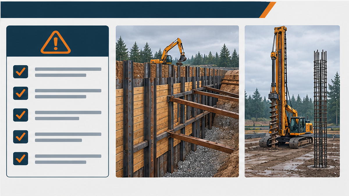 The Danger of Underbidding Heavy Civil Work — weak soil needs deep foundations cost per square foot