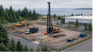 Auger Cast Pile Installation — auger cast pile installation