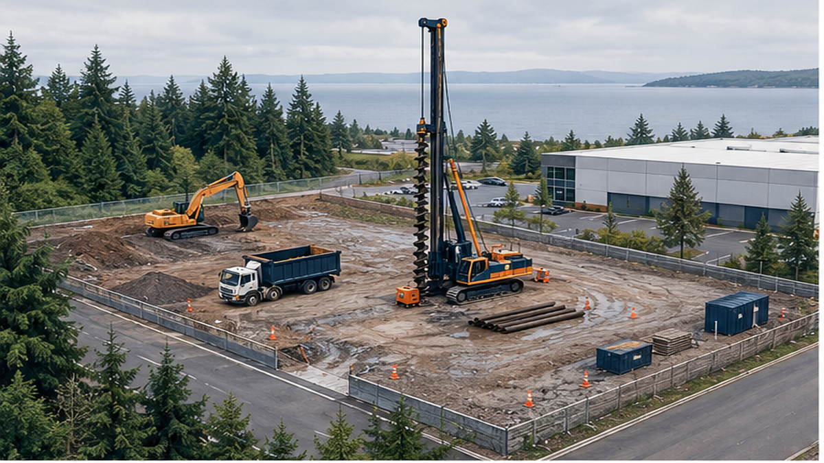 Auger Cast Pile Installation — auger cast pile installation