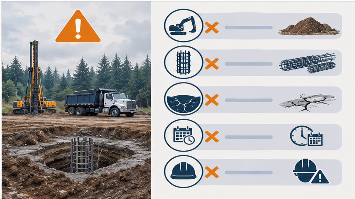 The Risks of Accepting the Lowest Bid — need drilled shafts for foundation cost in washington state