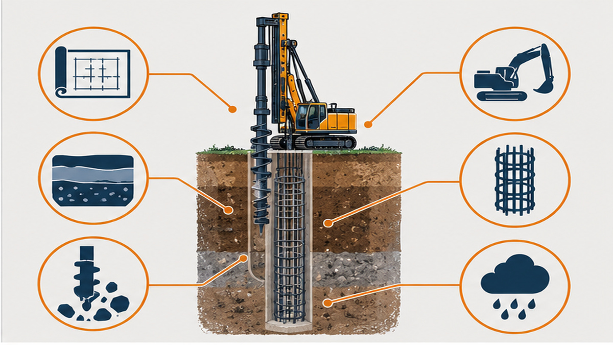 Main Cost Factors for Drilled Shafts — need drilled shafts for foundation cost in washington state